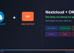 Nextcloud và ONLYOFFICE: Giải pháp văn phòng mã nguồn mở toàn diện cho doanh nghiệp