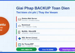 Giải pháp Backup Toàn Diện bằng Ubuntu Server Script: Tiết kiệm chi phí, Thay thế Veeam và Phần mềm Backup Có Phí